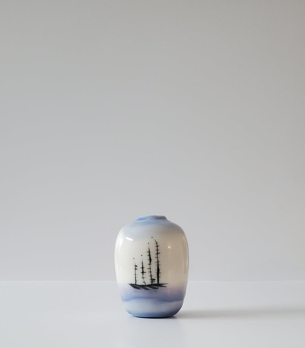 Quiet Little Worlds Porcelain Vase 5