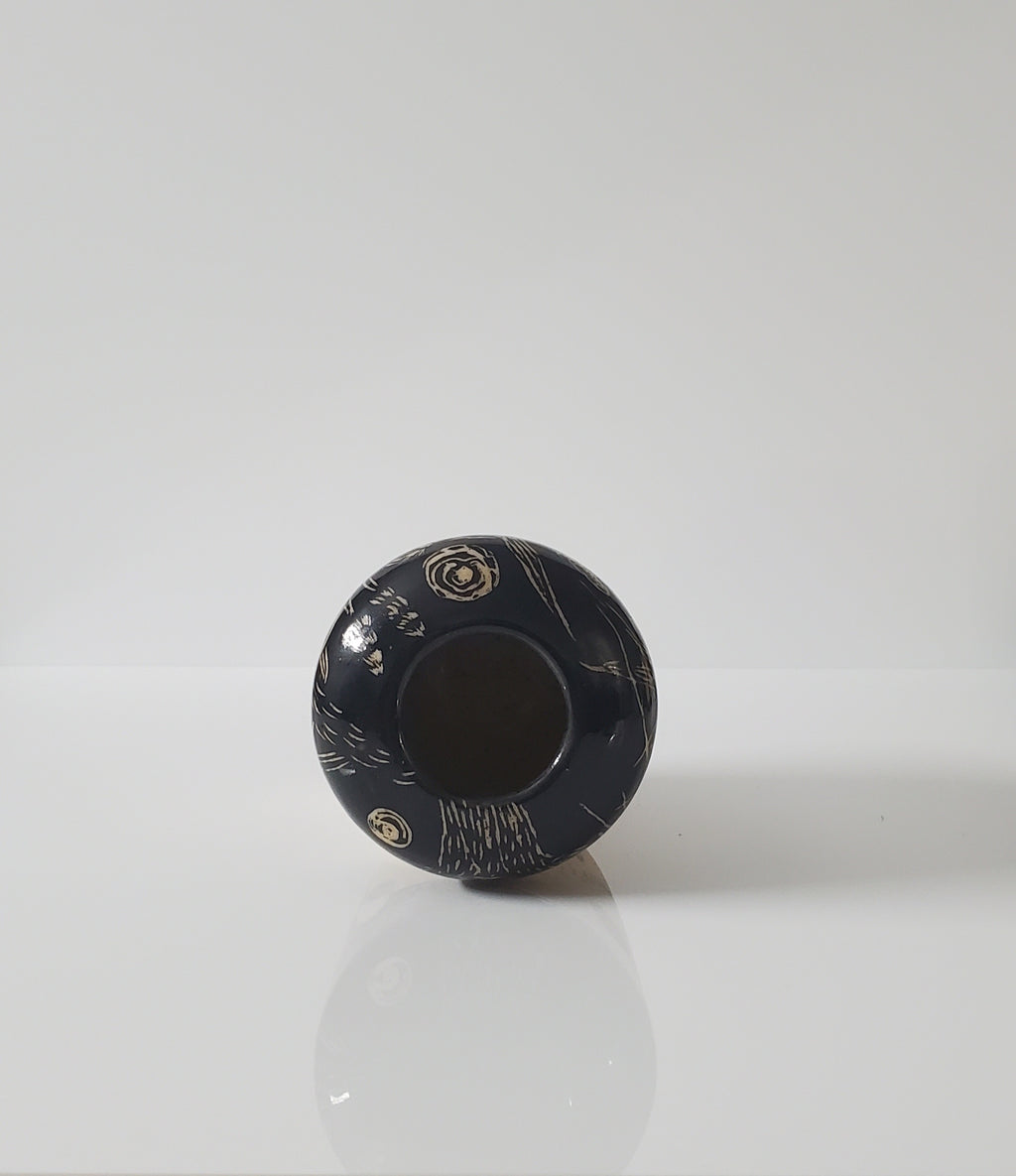 Beautiful Rifts Stoneware Vase 1