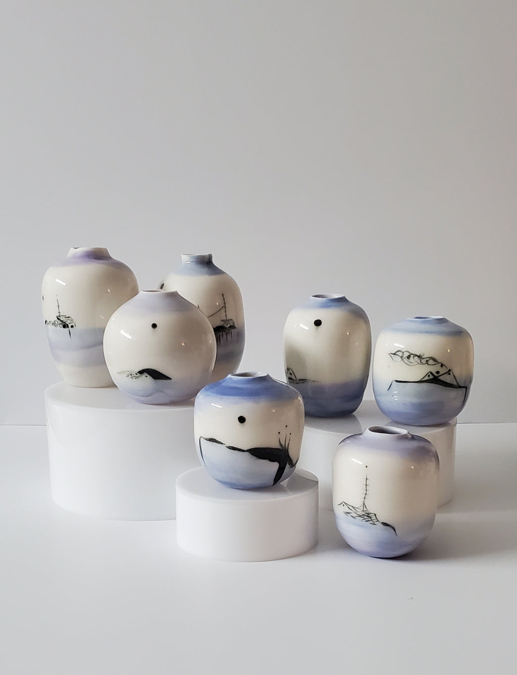 Quiet Little Worlds Porcelain Vase 5