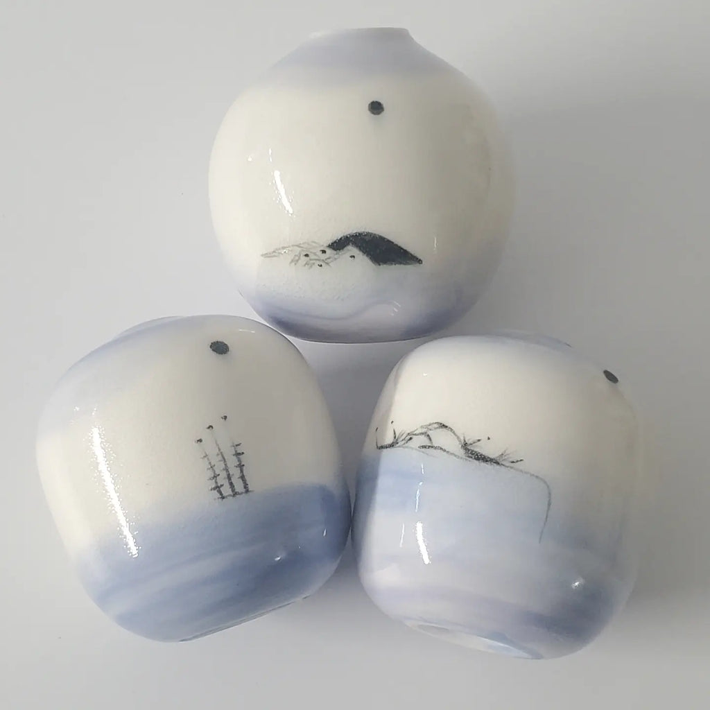 Quiet Little Worlds Porcelain Vase 5